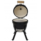 Grill ceramiczny Kamado Bono PICNIC Czarny